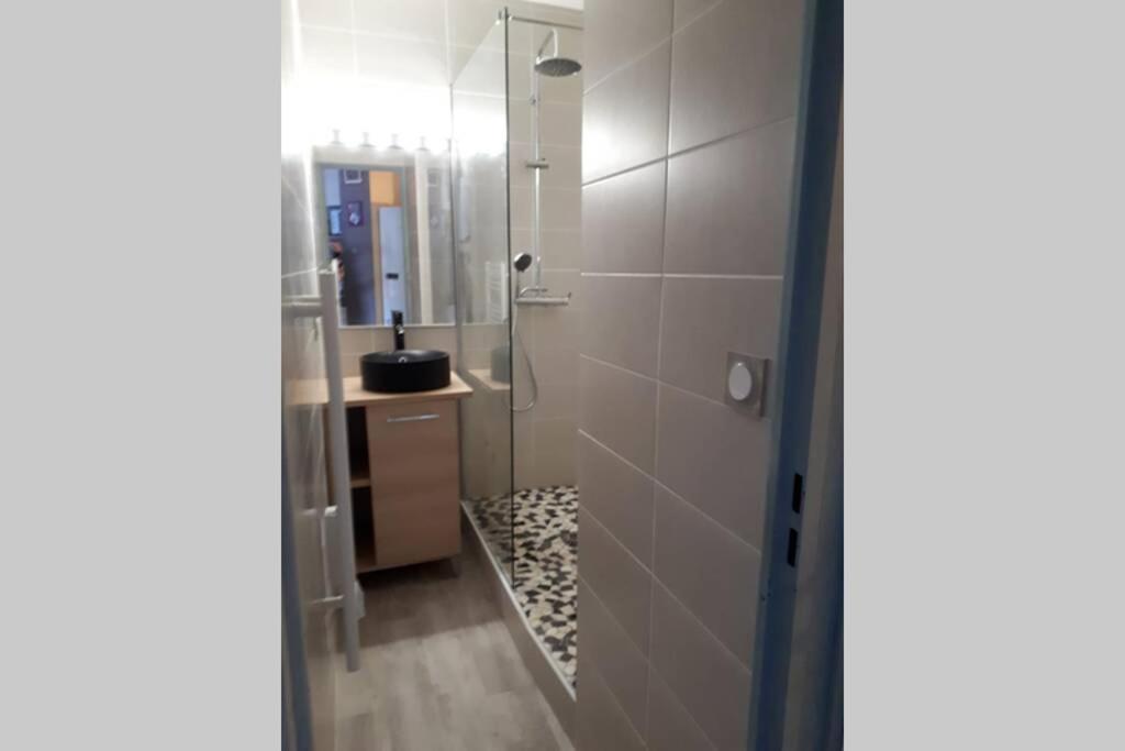 T3 Climatise Avec Piscine Et Vue Sur Mer Sete Exterior photo